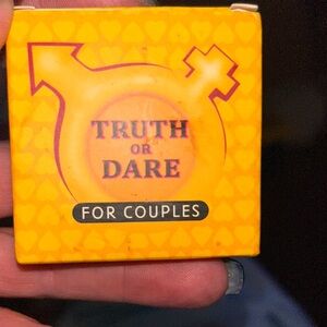 Truth or Dare Card Game for Couples - Yellow